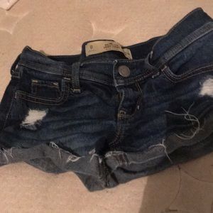 Hollister size zero shorts